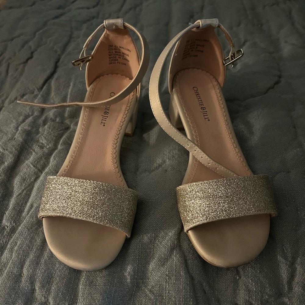 Girl’s Gold Sandals